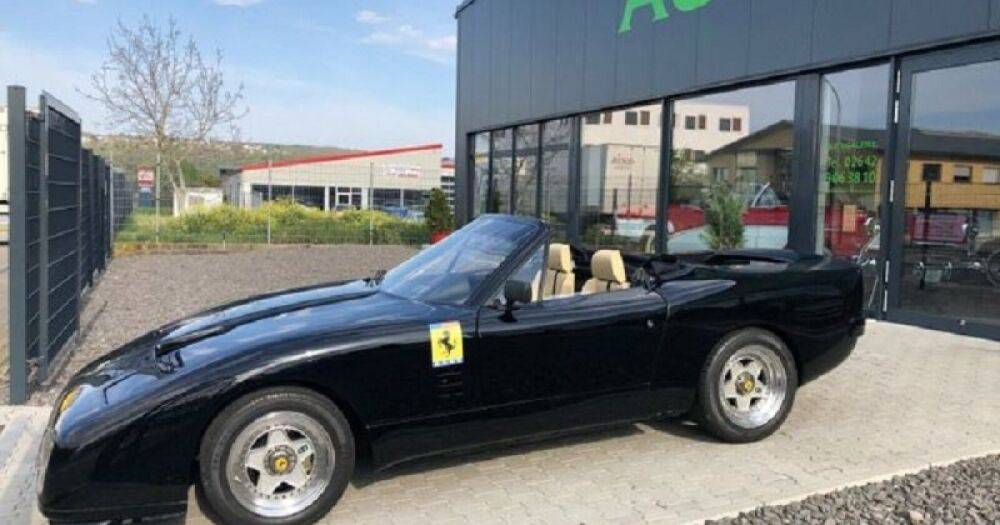 В Германии нашли редкий и необычный суперкар Ferrari американского производства (фото)