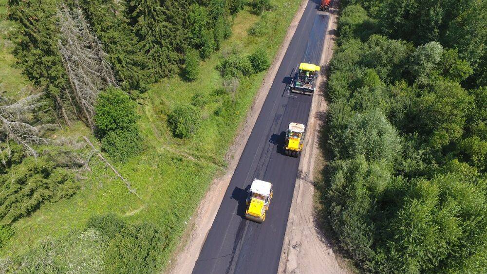 В 2023 году продолжится ремонт на дороге, соединяющей Тверскую и Смоленскую области