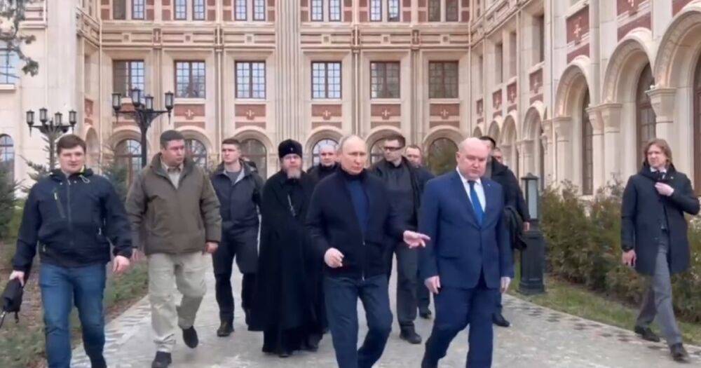 "Приехал сам, за рулем": Путин посетил Крым на годовщину оккупации, — росСМи (видео)