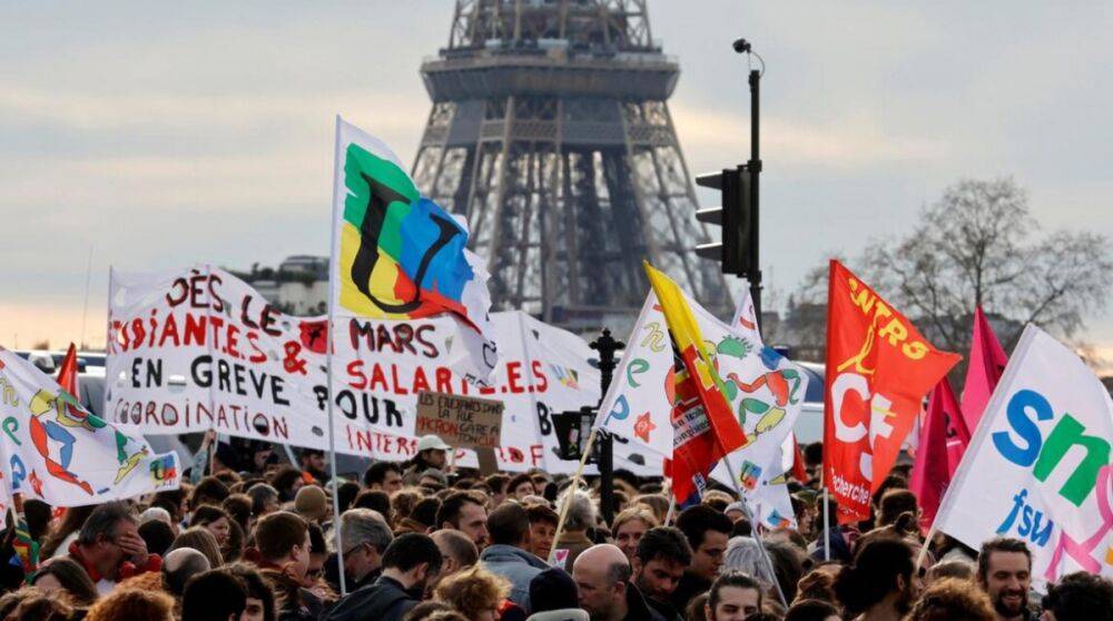 Протесты против пенсионной реформы во Франции: стычки продолжаются