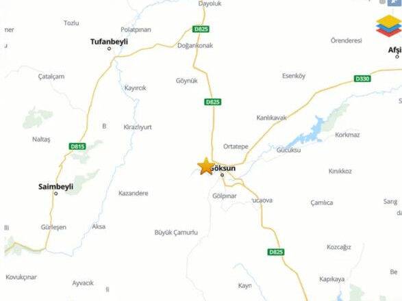 В Кахраманмараше произошли два землетрясения
