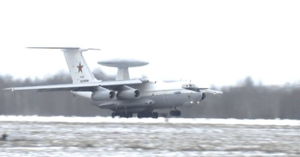 Российский самолет А-50У отправился на ремонт в Таганрог, – Беларускі Гаюн (видео)