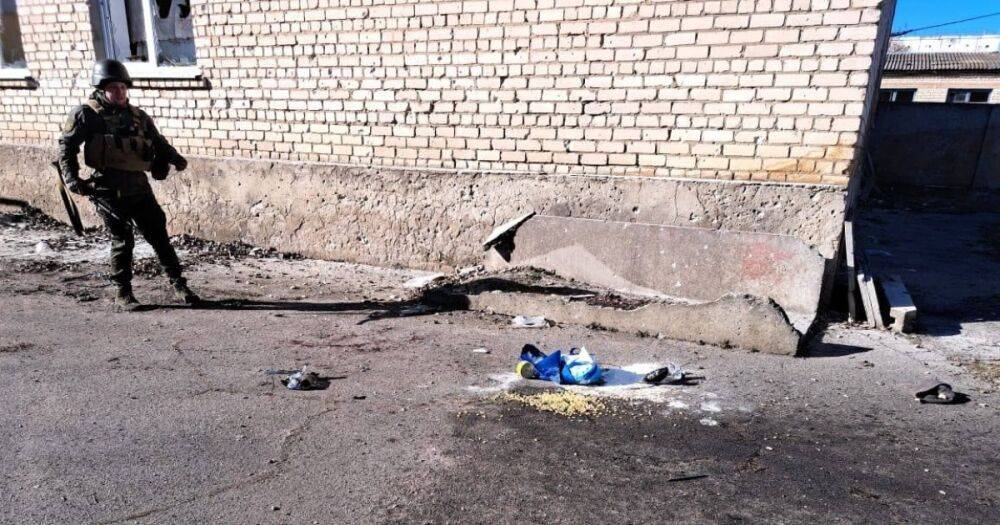 В Херсонской области беспилотник РФ сбросил взрывчатку на очередь за гуманитаркой, — ОГА (фото)