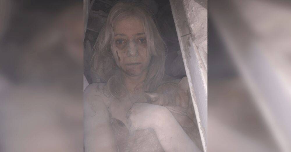 "От квартиры ничего не осталось": девушка провела 5 часов под завалами в Запорожье (фото, видео)
