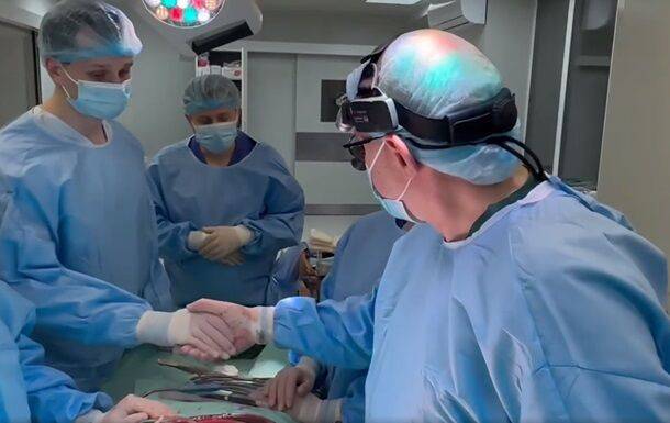 В Житомире впервые провели трансплантацию сердца