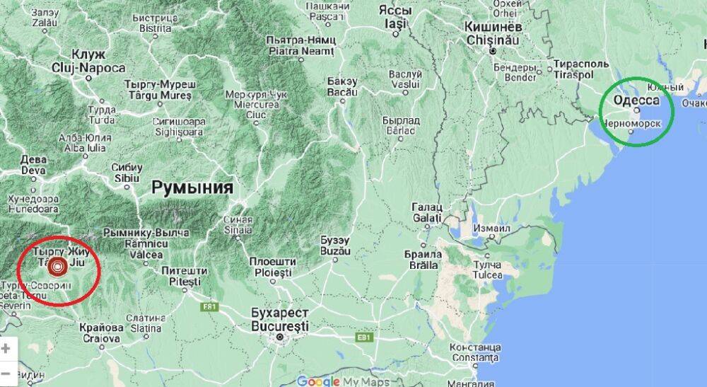 Недалеко от Одесской области произошло землетрясение