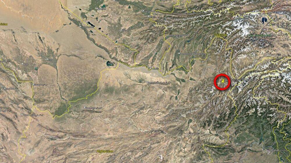 Произошедшее в Афганистане землетрясение магнитудой 6,5 ощутили и в Туркменистане