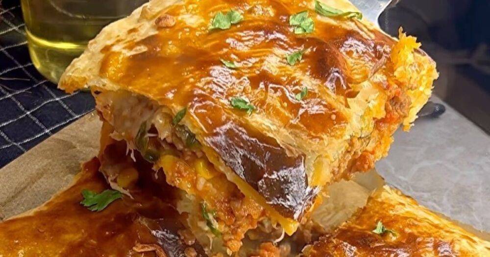 Вкусно и с остринкой. Рецепт мексиканского пирога с мясом за 30 минут