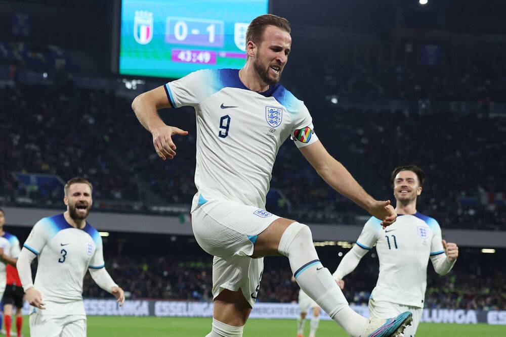 Отбор Евро-2024. Англия победила Италию (2:1) благодаря рекордному голу Кейна
