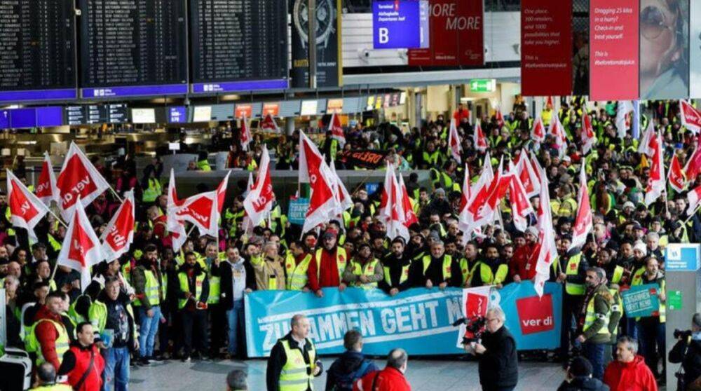 В Германии состоится массовая забастовка с требованием повышения зарплаты
