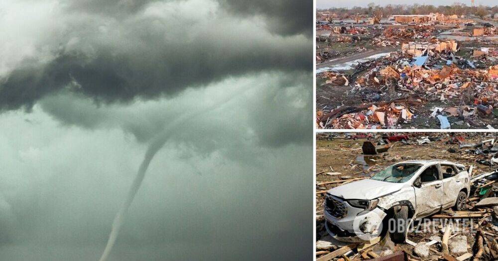 Торнадо в США - из-за торнадо в штате Миссисипи погибли 26 человек, города разрушены - фото