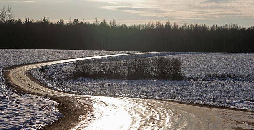 Оранжевый уровень опасности из-за гололедицы объявлен в Беларуси на 30 марта