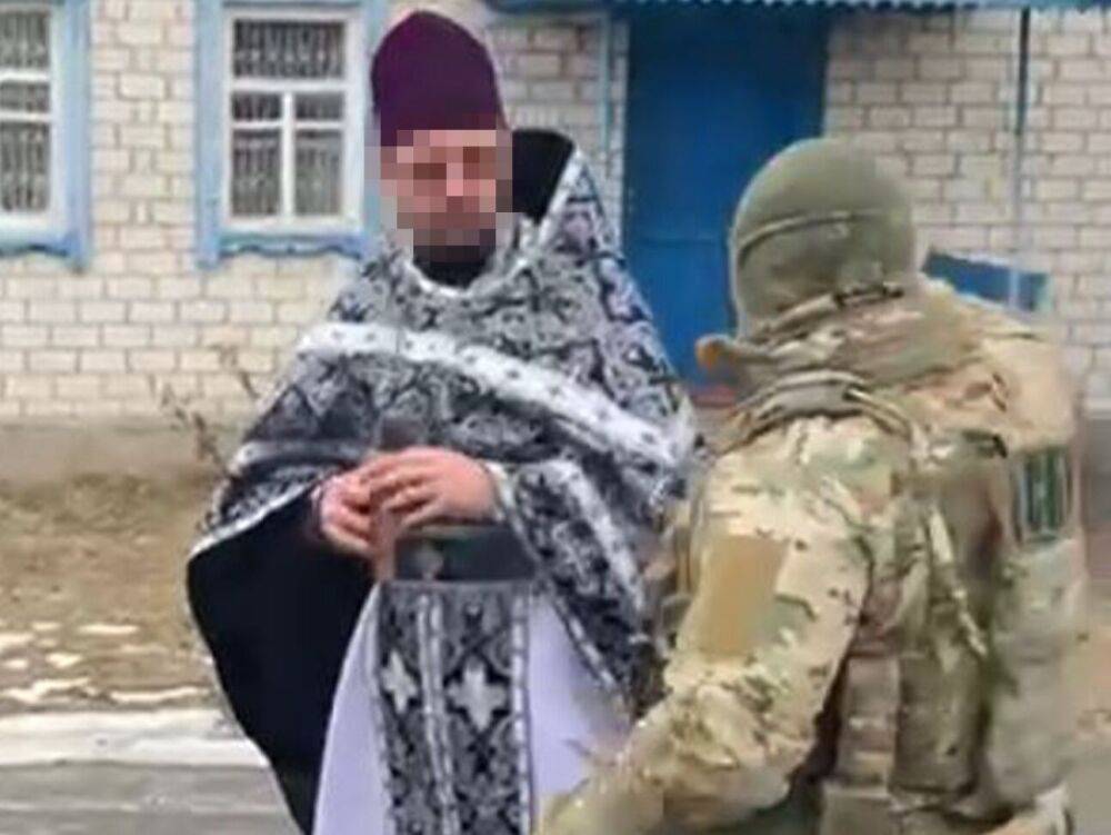 СБУ сообщила о задержании настоятеля храма УПЦ МП в Сумской области, его обвиняют в сотрудничестве с ФСБ России