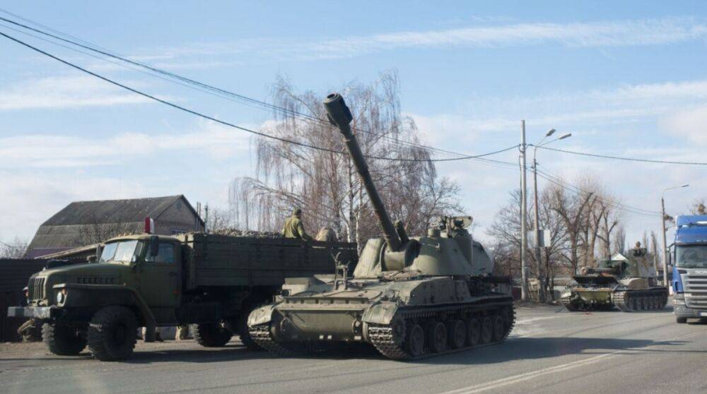 Оккупанты перекидывают большое количество военной техники в направлении Бердянска: детали