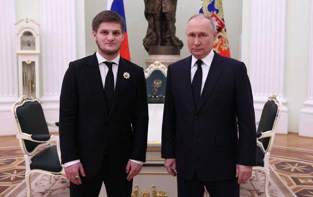 Путин встретился с сыном Кадырова