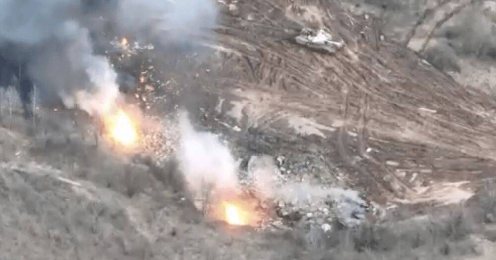 Десантники 25-й бригады уничтожили 5 российских танков в бою в Луганской области (видео)