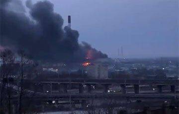 СМИ: В Киеве горит ТЭЦ