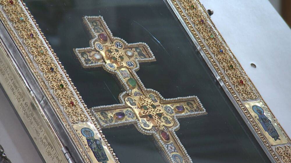В Витебск прибыл воссозданный крест Евфросинии Полоцкой