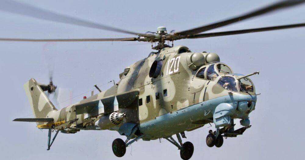 Украинские защитники сбили российский вертолет Ми-24 под Авдеевкой, — ВСУ