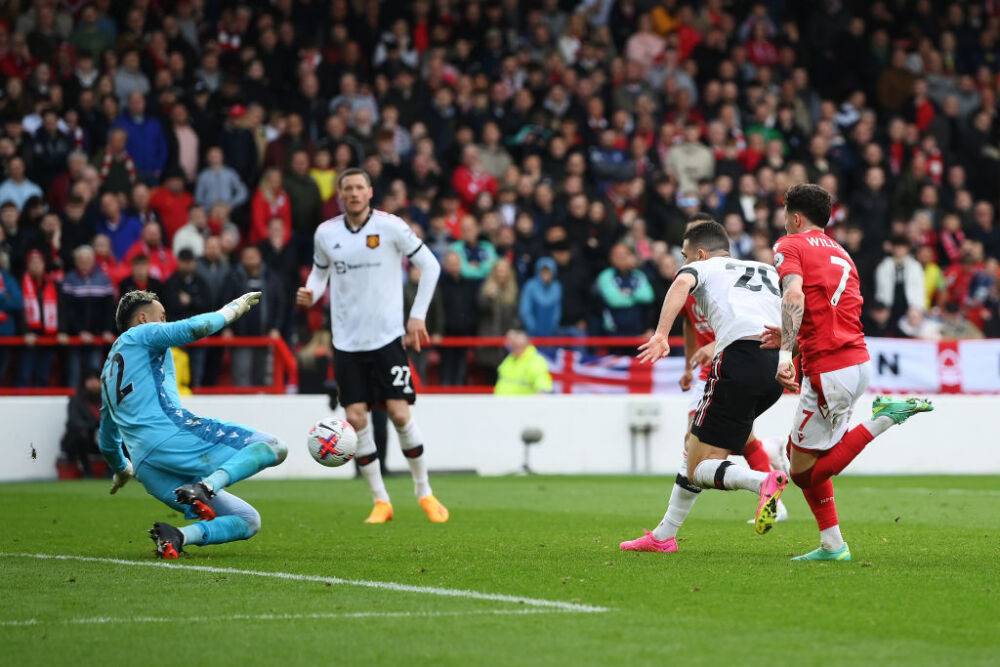 Манчестер Юнайтед обыграл Ноттингем Форест и поднялся на третье место в АПЛ