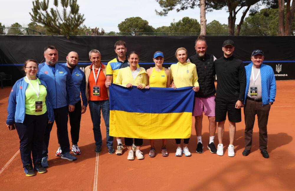 Федерация тенниса Украины не будет отправлять официальные делегации на турниры с участием россиян и белорусов