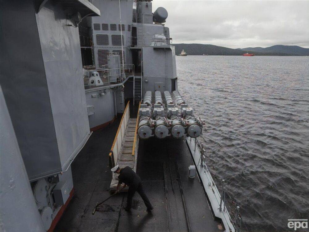 В Черном море находятся два российских носителя ракет "Калибр" – ВСУ