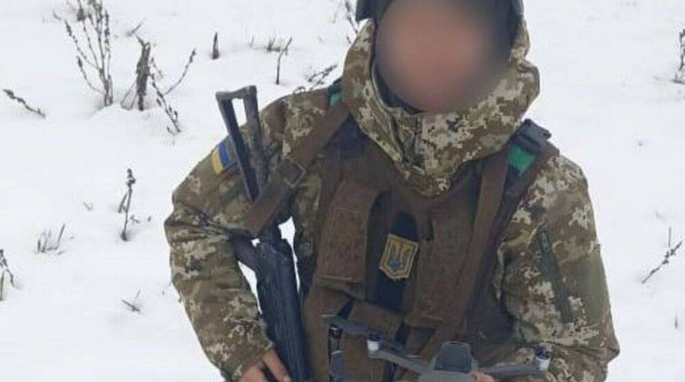 В Луганской области пограничники сбили дрон российских окупантов