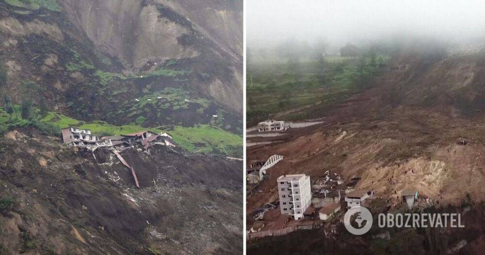 Оползень в Эквадоре – сколько людей погибло – фото и видео