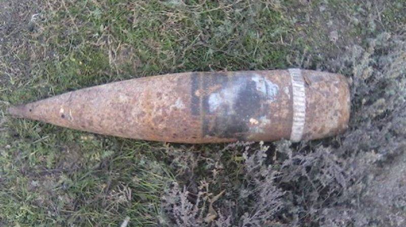 В Кореличском районе обнаружен артиллерийский снаряд времен ВОВ