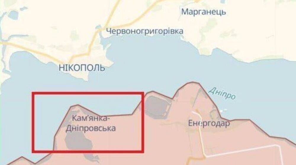 Россия начала эвакуацию топ-коллаборантов из Каменки-Днепровской