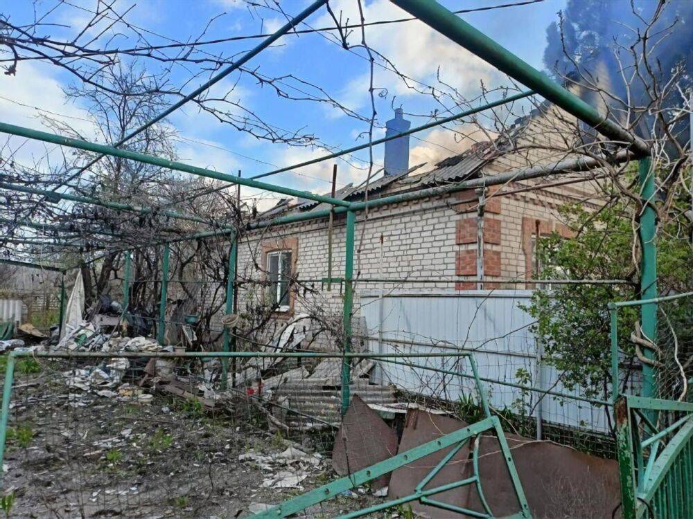 Оккупанты снова обстреляли Орехов, пострадало частное домовладение – Запорожская ОВА