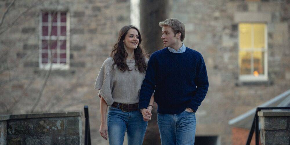 История любви. Представлены первые кадры шестого сезона Корона с принцем Уильямом и Кейт Миддлтон