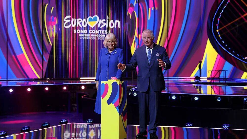 Карл III и Камилла зажгли огни на сцене "Евровидения-2023"