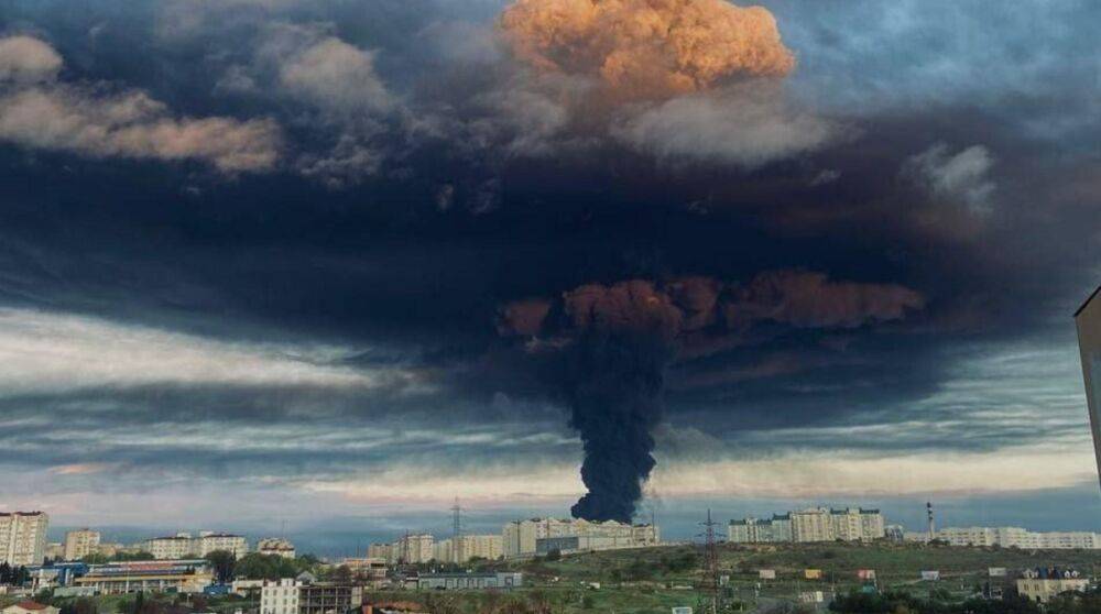 ГУР раскрыло детали взрыва на нефтебазе в Севастополе