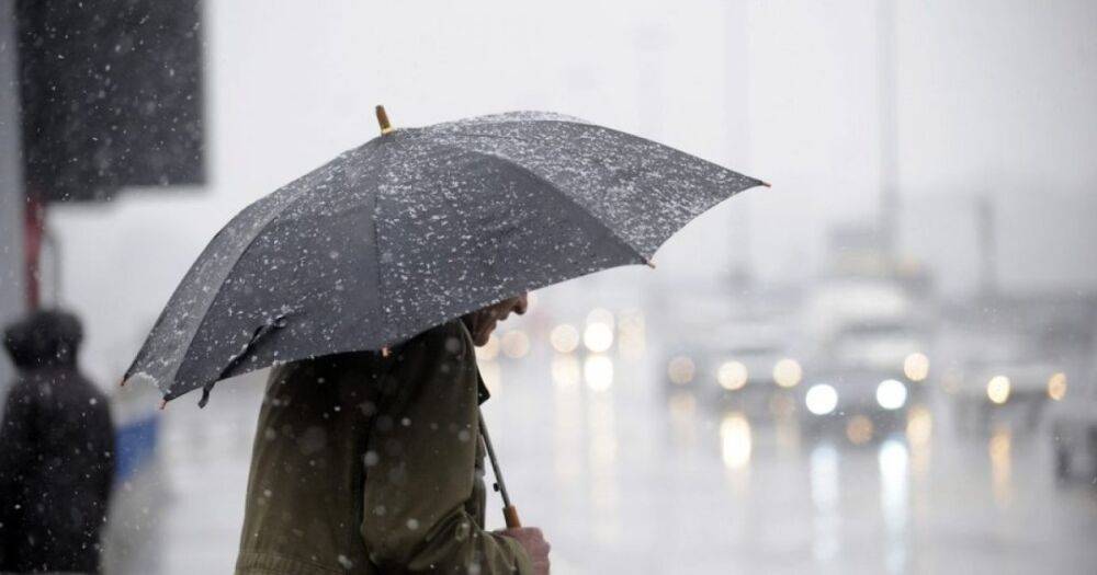 Погода на 3 апреля: Украину накроют дожди и мокрый снег (КАРТА)