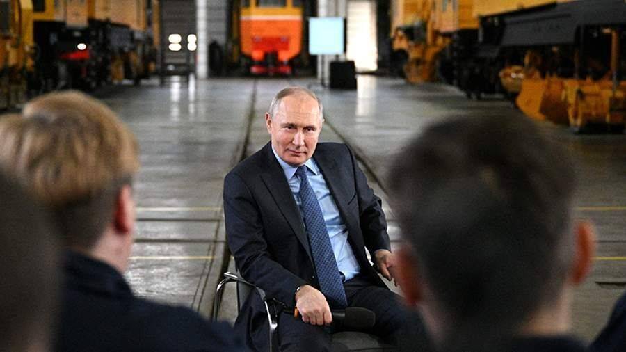 Путин высоко оценил важность опережающего развития обрабатывающей промышленности
