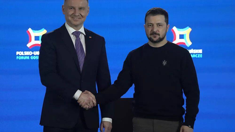 Президенты Польши и Украины подписали соглашения о поставке оружия и послевоенном восстановлении