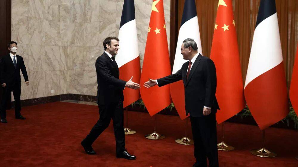 Макрон и фон дер Ляйен ищут точки сближения с Китаем