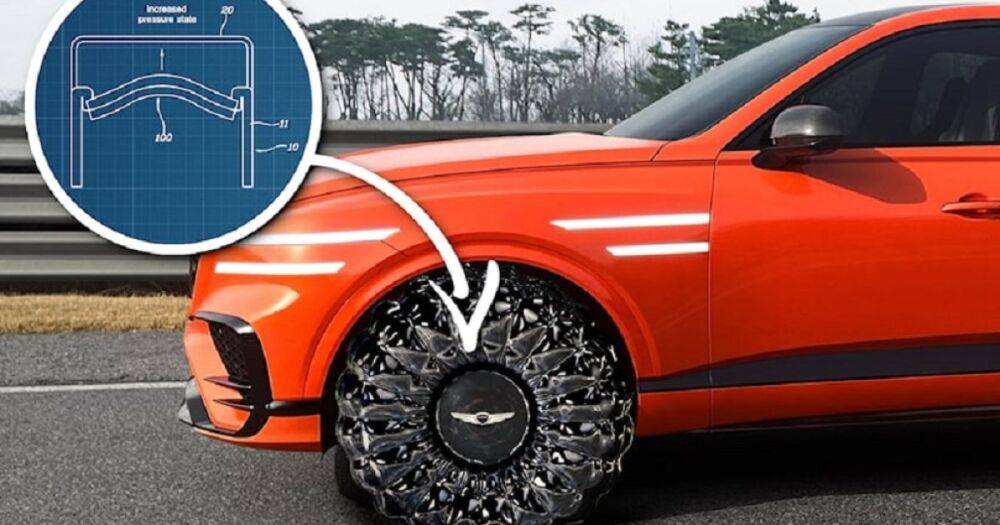 Hyundai создали уникальные автомобильные колеса с защитой от прокола шин (фото)