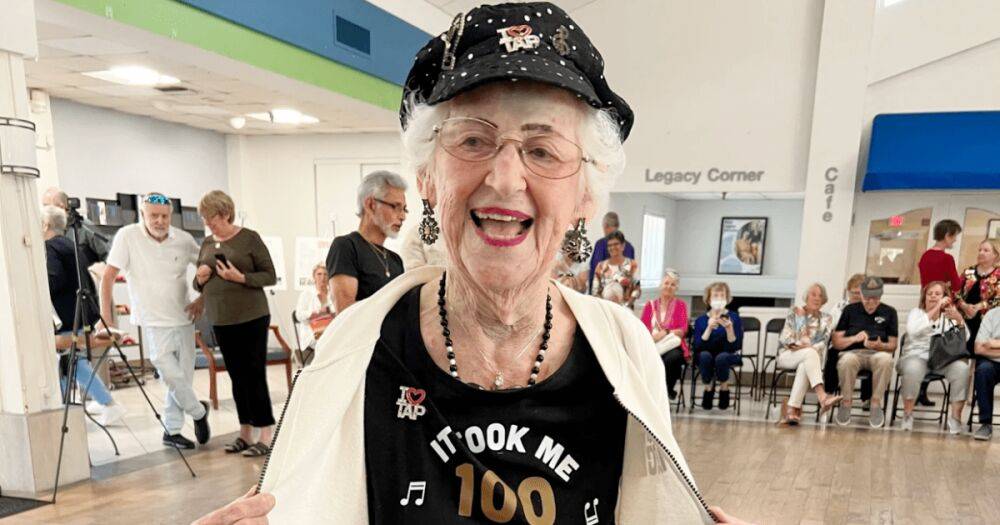 "Танцующая бабушка": 100-летняя американка поделилась своим секретом долголетия (видео)