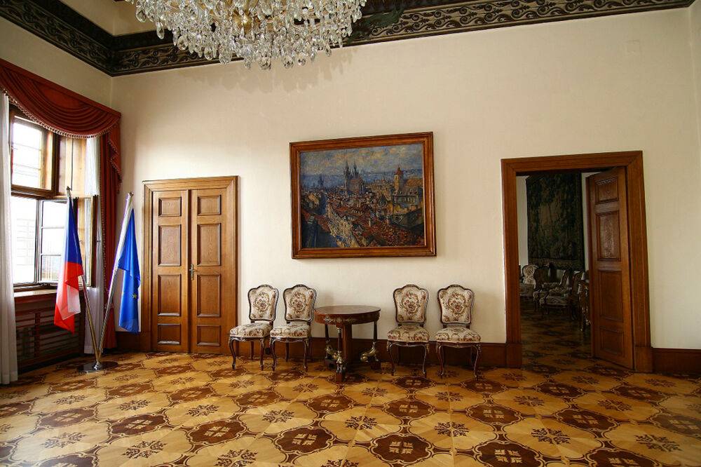 Грзанский дворец в Праге откроют для бесплатного посещения
