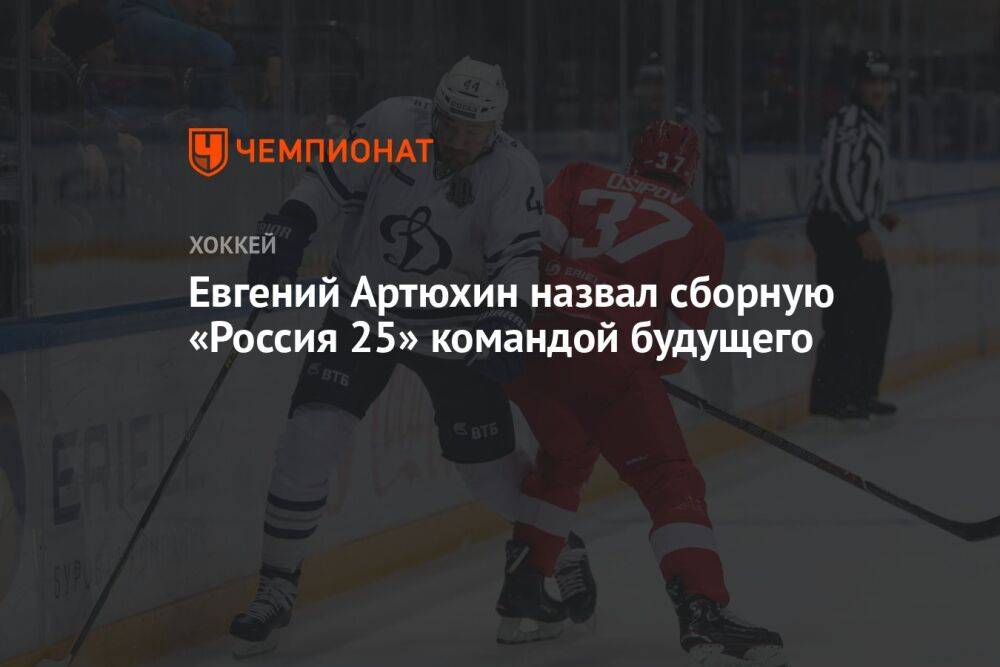 Евгений Артюхин назвал сборную «Россия 25» командой будущего