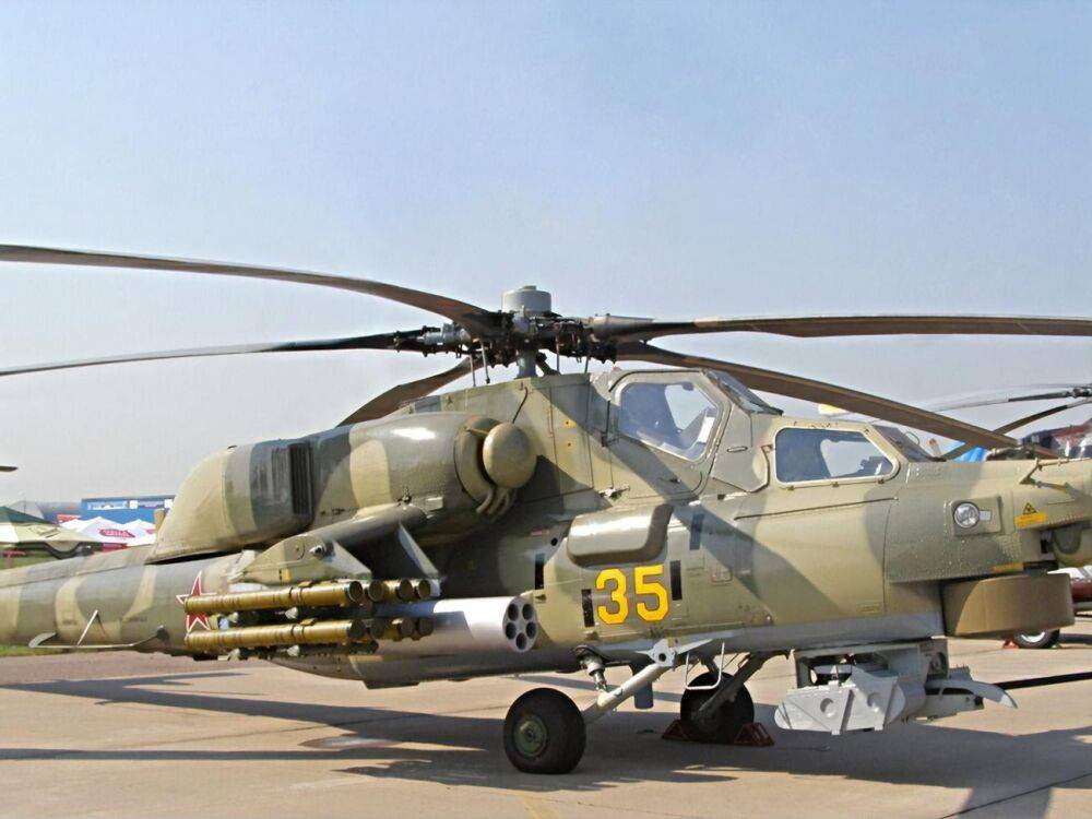 В Крыму разбился российский военный вертолет, пилоты погибли
