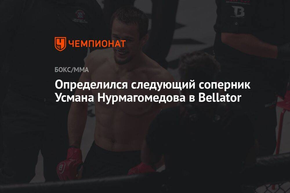 Определился следующий соперник Усмана Нурмагомедова в Bellator
