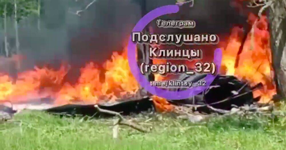 В Брянской области разбился Су-34