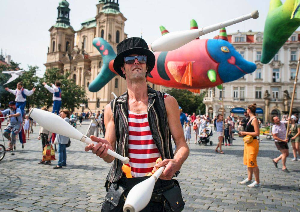 В Праге пройдет международный фестиваль уличного театра