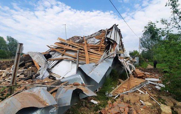 ОВА показала последствия ракетного удара в Харьковской области