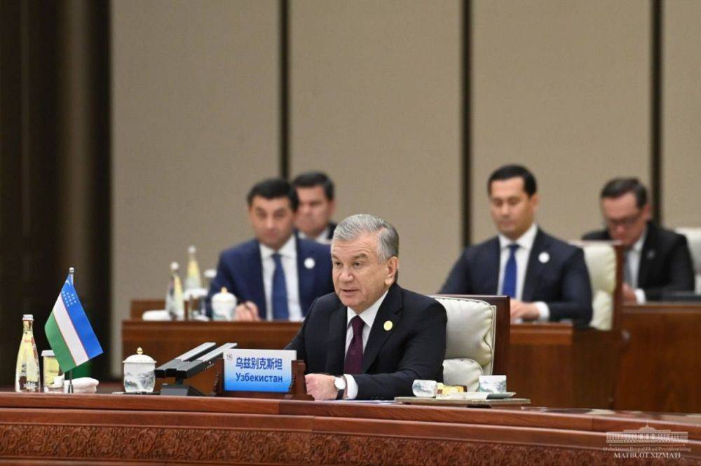 Что сказал Мирзиёев. Главное из выступления президента на саммите "Центральная Азия – Китай"