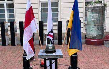 В Варшаве создан временный мемориал в честь героев Беларуси