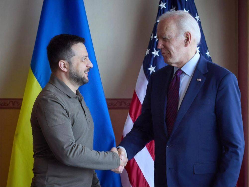 Зеленский встретился с Байденом на саммите G7. США объявили о новом пакете военной помощи Украине на $375 млн